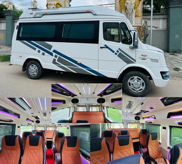 12 seater 2x1 tempo traveller modification company in delhi