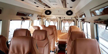 16 seater 2x1 tempo traveller modification services in delhi
