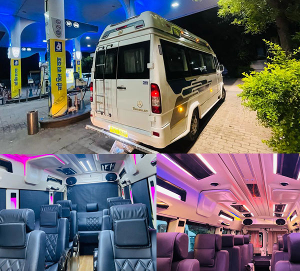 9 12 seater force traveller complete modification services in delhi