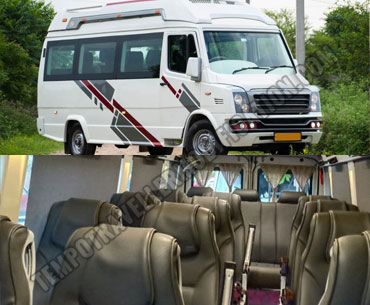 20 seater 2x1 luxury tempo traveller modification services in delhi jaipur