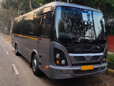 luxury mini coach modification company in delhi jaipur rajasthan