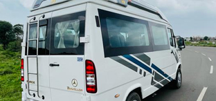tempo traveller with fix and packglass modification company in delhi