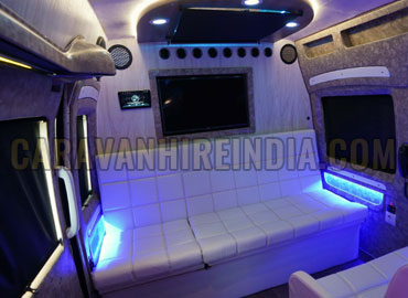 tempo traveller modified images